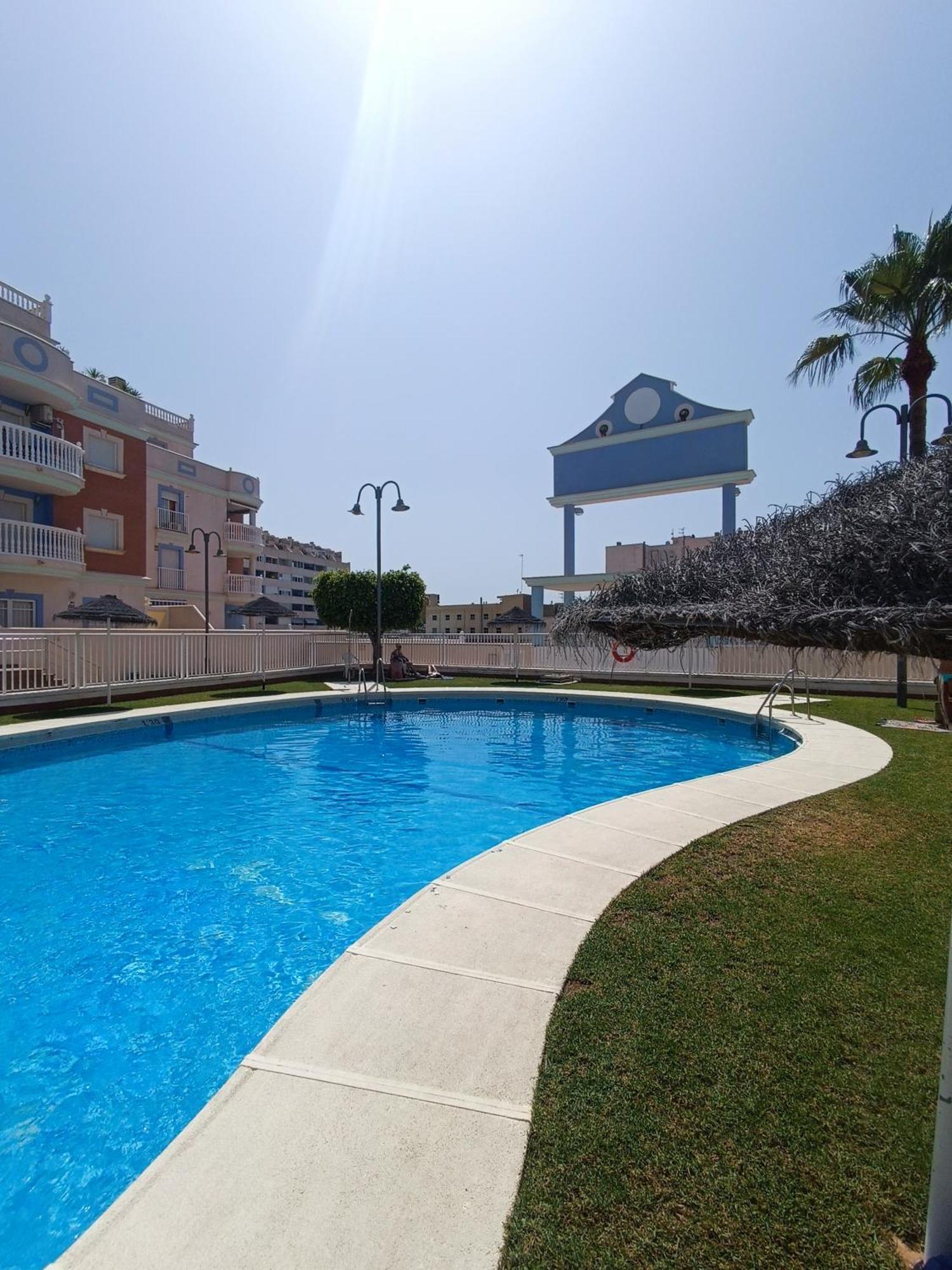 Apartamento Esbamar Roquetas de Mar Buitenkant foto